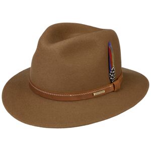 Mahomes Traveller Wool Felt Hat by Stetson - brown - Female - Size: XL (60-61 cm)