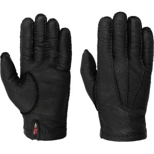 Peccary Men´s Gloves by Caridei - black - Size: 8 1/2 HS