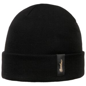 Street Beanie Hat by Borsalino - black - Female - Size: One Size