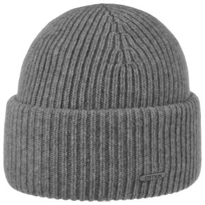 Classic Uni Wool Beanie Hat by Stetson - grey-mottled - Female - Size: One Size