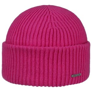 Classic Uni Wool Beanie Hat by Stetson - pink - Female - Size: One Size