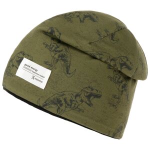 Dino Kids Beanie Hat by maximo - olive - Size: 51-53 cm