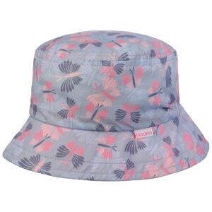 Tricolour Butterflies Girls Cloth Hat by maximo - navy-old rose - Size: 49 cm