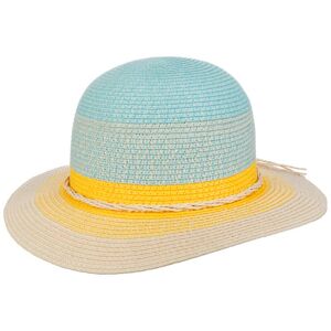 Pastellina Girls Straw Hat by maximo - turquoise - Size: 53 cm
