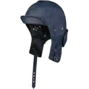 Nappa Leather Convertible Cap by Stetson - navy - Size: S (54-55 cm)