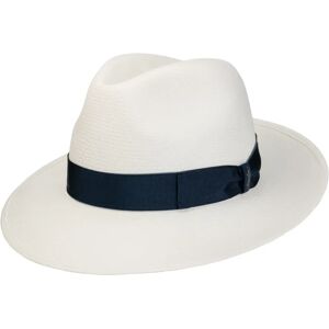 Extrafine Panama Hat by Borsalino - nature-blue - Female - Size: M (56-57 cm)