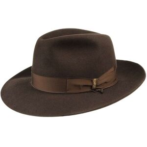 Broadbrimmed Bogart Hat by Borsalino - brown - Female - Size: 61 cm