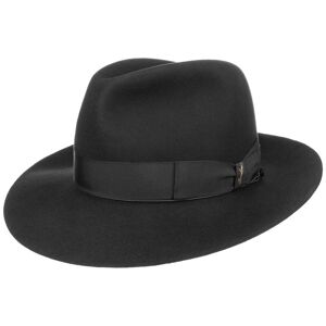Broadbrimmed Bogart Hat by Borsalino - black - Female - Size: 56 cm