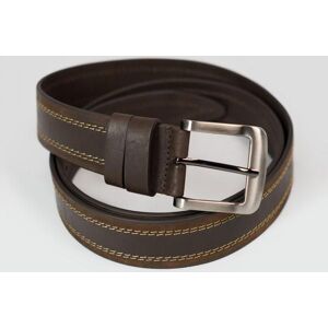 Brown ISSA Plus eco-leather belt