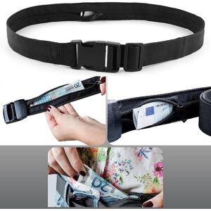 Newstar Fashion Travel Security Money Belt Hidden Money Pocket Cashsafe Anti-Theft Wallet Belt