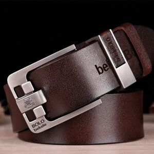 mary6 Belt Men's Genuine Leather Belt Men's Belt Pin buckle