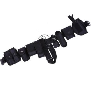 Meimeier Multifunctional waistband 10 PCs Set Tactical Belt Security Patrol Belt Duty Belt Waist