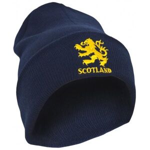 Mens Scotland Lion Design Embroidered Winter Beanie Hat