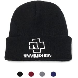 XYKK01 1PC New Rammstein Knitted Beanie Hat High Quality Casual Beanies Cap For Men Women Winter Warm Hat