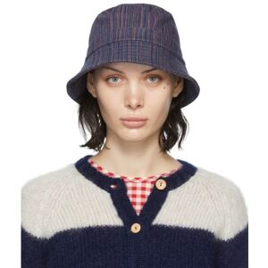 YMC Multicolor Upcycled Stripe Bucket Hat  - 90-Multi - Size: UNI - female