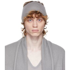 Frenckenberger Grey Cashmere Headband  - STONE - Size: UNI - male