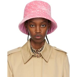 Burberry Pink Logo Bucket Hat  - Pink/Pink - Size: Medium - female