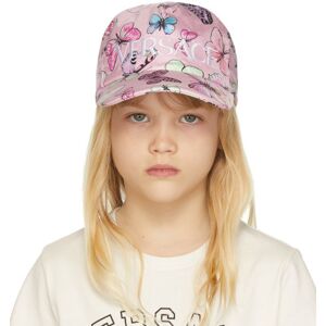 Versace Baby Pink Butterfly Cap  - 2X040 Multi - Size: Small - unisex