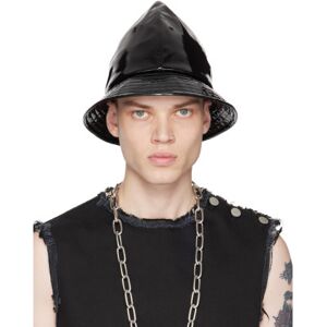 Raf Simons Black Paneled Bucket Hat  - Black - Size: cm 59 - male