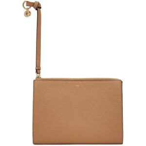 Chloé Taupe Alphabet Pouch  - 26X Light Tan - Size: UNI - female