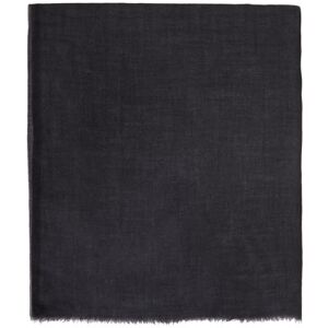 The Row SSENSE Exclusive Black & White Cashmere Scarf  - Black/ Lilac - Size: UNI - female