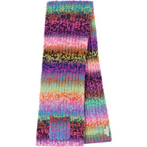 Stella McCartney Kids Multicolor Rainbow Striped Knit Scarf  - 999 Multi - Size: Small - unisex