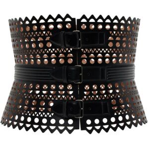 ALAÏA Black Edition 1992 Belt  - 999 Noir - Size: cm 85 - female