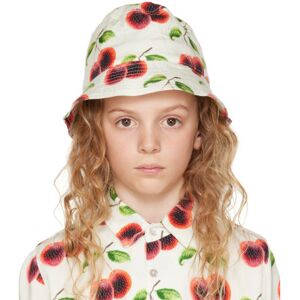 Endless Joy Kids White Rambutan Bucket Hat  - WHITE - Size: UNI - unisex