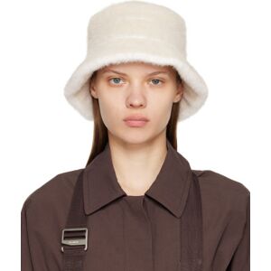 JACQUEMUS Beige Le Papier 'Le Bob Neve' Bucket Hat  - 110 Off-White - Size: cm 56 - female