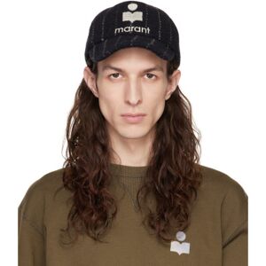 Isabel Marant Navy Tyron Cap  - 30MI MIDNIGHT - Size: cm 59 - male