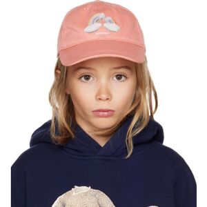 Palm Angels Kids Pink Rainbow Cap  - Pink Multicolor - Size: 1 - unisex