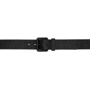 Diesel Black B-Monogram Belt  - BLACK - Size: cm 75 - male