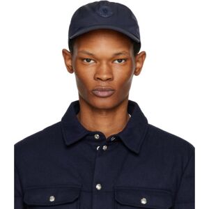 Moncler Navy Patch Cap  - 77D BLUE - Size: UNI - male