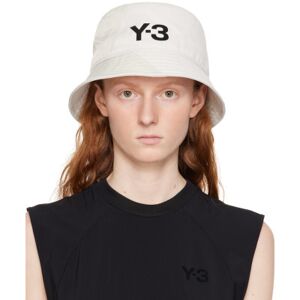 Y-3 Off-White Classic Bucket Hat  - Talc - Size: Small - female