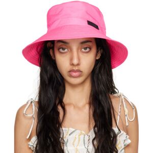 GANNI Pink Tech Bucket Hat  - 393 Sugar Plum - Size: Extra Small - female