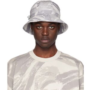 Moncler Genius 4 Moncler HYKE Gray Printed Bucket Hat  - F92 GREY CAMO - Size: Medium - male