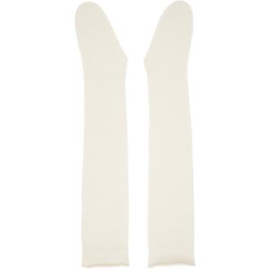 The Row Off-White Chopo Gloves  - ECR Ecru - Size: Medium - female