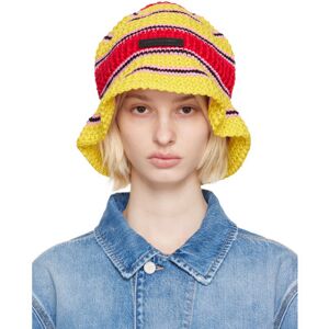 Stella McCartney Yellow Logo Bucket Hat  - 5702 Pink - Size: cm 58 - female