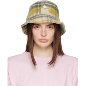 Isabel Marant Yellow Haley Bucket Hat  - YWGN YELLOW/GREEN - Size: cm 58 - female