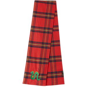 Mini Rodini Kids Red Check Scarf  - 42 Red - Size: UNI - unisex