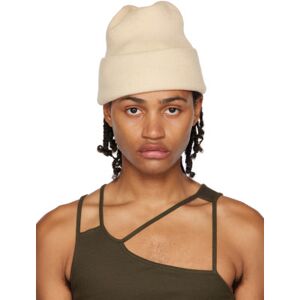 K.NGSLEY Beige BB Beanie  - VANILLA - Size: UNI - male