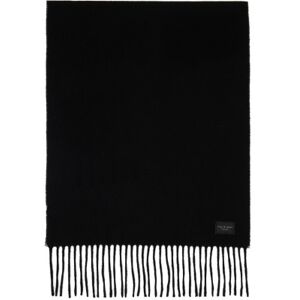 rag & bone Black Skinny Addison Scarf  - BLK - Size: UNI - male