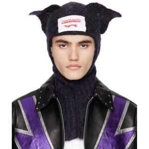 Charles Jeffrey LOVERBOY SSENSE Exclusive Gray Ears Beanie  - GREY MARL MOHAIR - Size: UNI - male