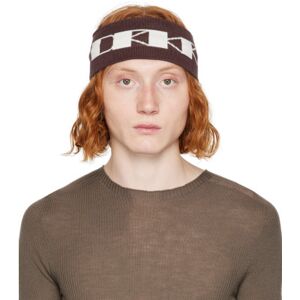 Rick Owens DRKSHDW Purple 'DRKR' Headband  - 4311 MAUVE/MILK - Size: UNI - male