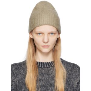 Acne Studios Beige Wool Beanie  - CQL Dark Beige - Size: UNI - female