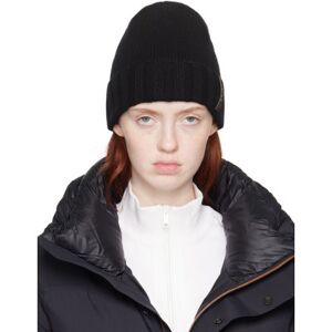 ZEGNA Black Rib Beanie  - BK1 BLACK - Size: UNI - female