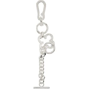 Martine Ali Silver Fleur De Keychain  - SILVER - Size: UNI - male