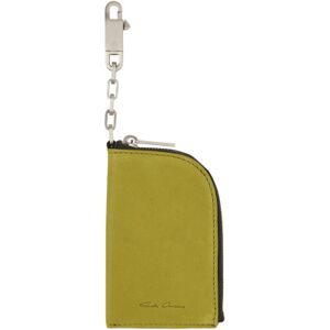 Rick Owens Yellow Hook Wallet  - 32 ACID - Size: UNI - male