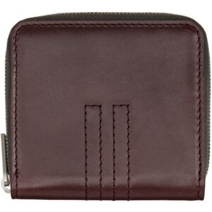 Rick Owens Burgundy Zipped Wallet  - 33 AMETHYST - Size: UNI - male