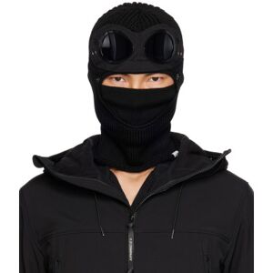 C.P. Company Black Goggle Balaclava  - 999 BLACK - Size: UNI - male